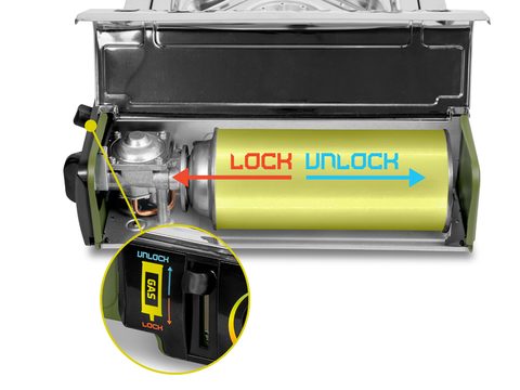 Delphin Plynový varič Inoxia