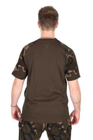 Fox Triko Khaki / Camo Outline T-Shirt
