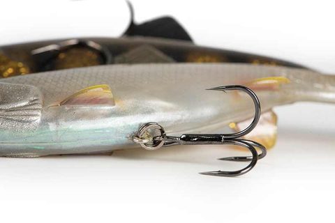 Fox Rage Gumová nástraha Replicant Wobble Colours Silver Ghost