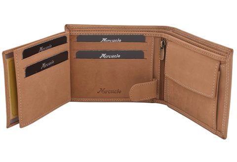 Mercucio Pánská peněženka Kapr hlava