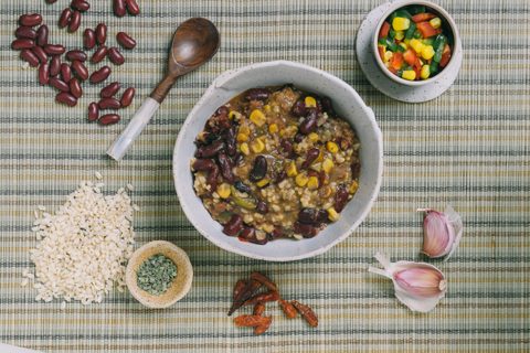 Forestia Kempingové jedlo Chili con Carne s celozrnnou ryžou