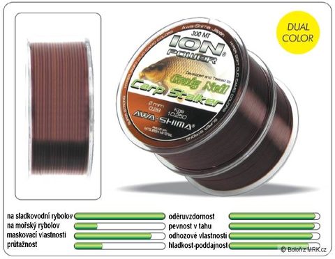 Awa-S Vlasec Ion Power Carp Stalker 2x300m