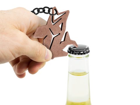 Delphin Klíčenka s otvírákem na láhve Pikener