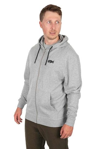 Spomb Mikina Grey Zipped Hoody