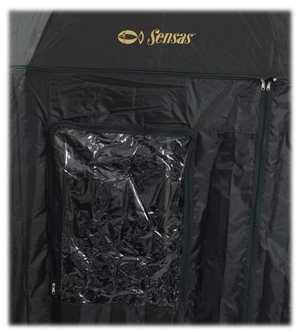 Sensas Dáždnik s bočnicou Bivi Liez 2,5m zelený