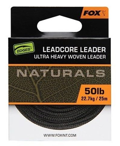 Fox Olovená Šnúra Naturals Leadcore 50lb