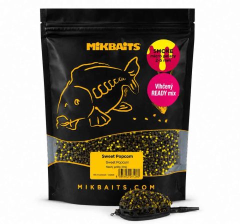 Mikbaits Vlhčené pelety Smoke Ready 2-3mm 300g