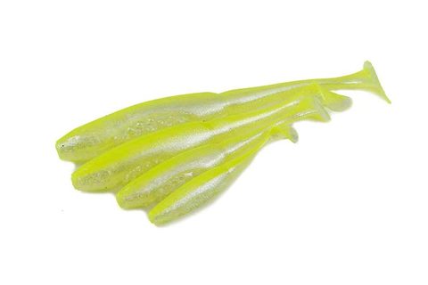 Fox Rage Gumová nástraha Scent Shad Bulk Chartreuse Ayu