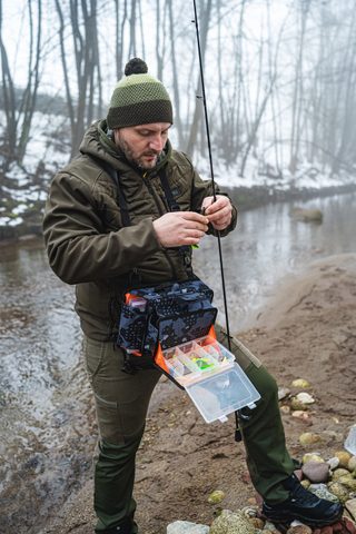 Giants fishing Trollingová ľadvinka Spinning Waist/Leg Bag