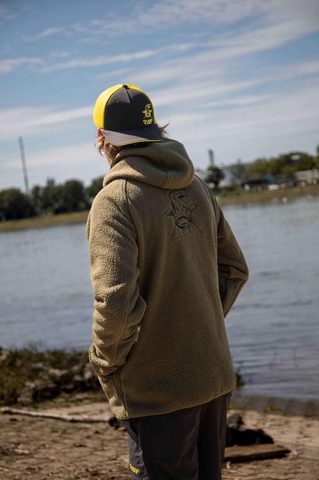 Black Cat Mikina Polar Fleece