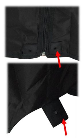 Sensas Dáždnik s bočnicou Bivi Liez 2,5m zelený