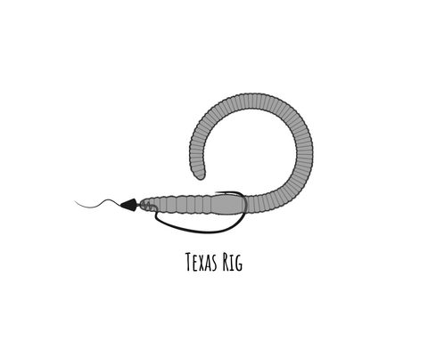 Libra Lures Flex Worm 9,5cm 10ks