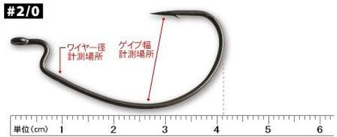 Vanfook Offsetové háčky Worm 55B Flat