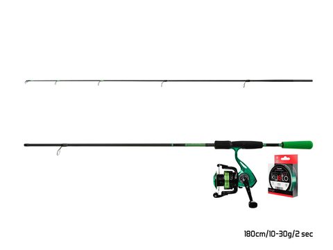 Delphin Přívlačový set GreenSpin 240cm 30g + 3T + 0,234mm