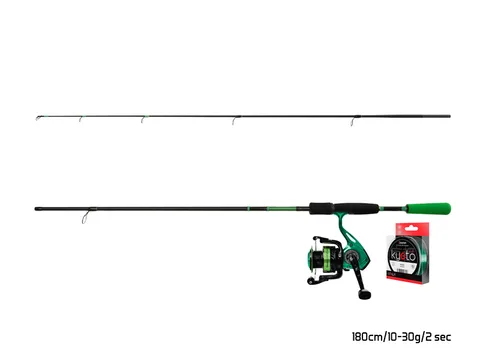 Delphin Přívlačový set GreenSpin 240cm 30g + 3T + 0,234mm