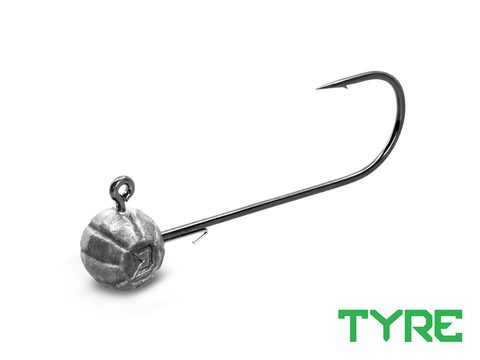 Delphin Jigová hlava s držiakom Tyre 5ks