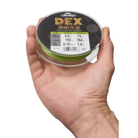Berkley Šnúra DEX Braid x8 Chartreuse 150m