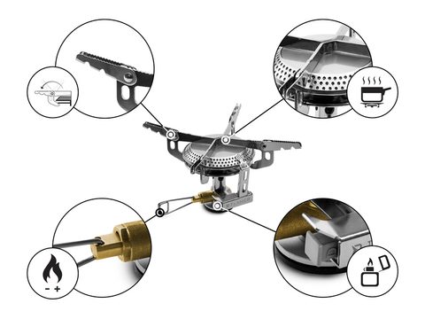 Delphin Plynový varič Flamer