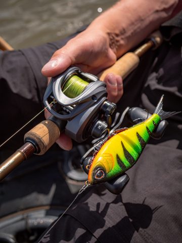 Berkley Gumová Nástraha PowerBait Chop Block Fire Perch