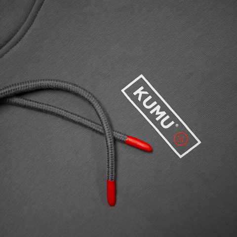 KUMU Mikina Rising Sun šedá