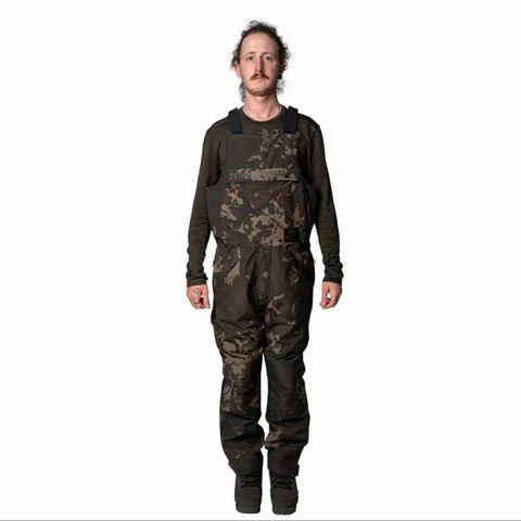 Nash Kalhoty ZT Helluva Waterproof Bib and Brace Camo