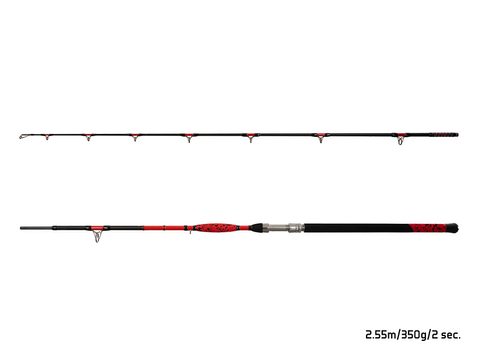 Delphin Prút Danger CatFish 255cm 350g 2-dielny