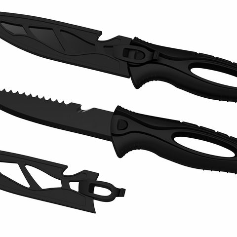 DAM Nůž Ontario Fishing Knife 9,5cm
