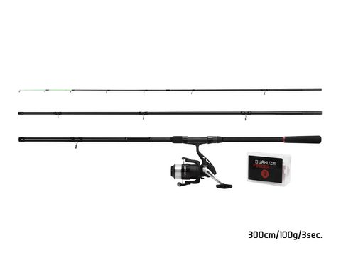 Delphin Feederový set Yakuza 300 3m 100g 3diel
