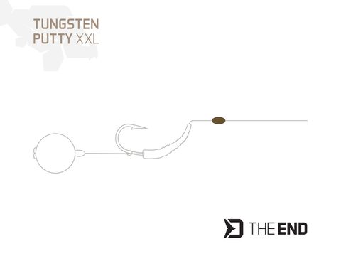 Delphin Plastické olovo XXL TheEND 15g