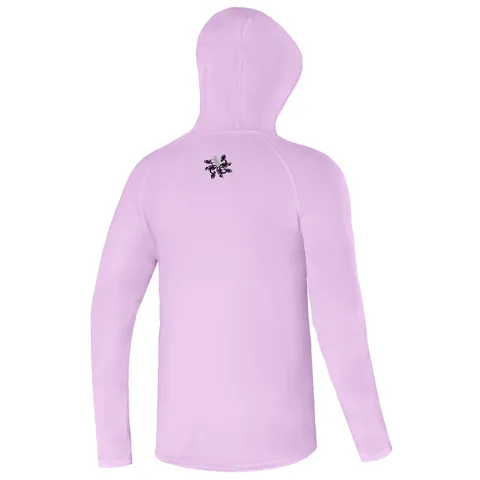 Giants fishing Dámské funkční tričko s dlouhým rukávem UV50+ Hoodie Purple