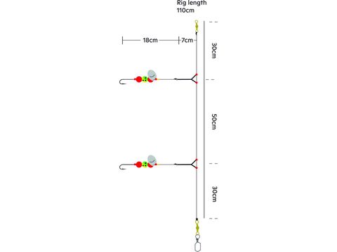 Kinetic Náväzec Sabiki Scandic Pearl Classic