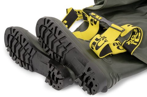 Black Cat Prsačky Green Booted Waders
