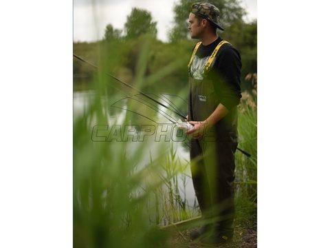 VASS Nepremokavé nohavice s trakmi VASS-TEX 175 Khaki