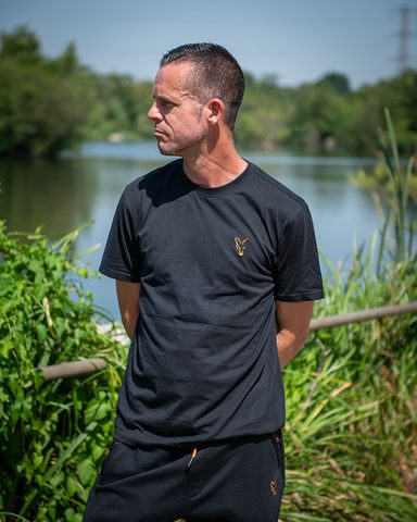 Fox Triko Classic T Black / Orange