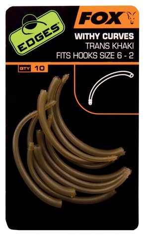 Fox Rovnátka na háček Edges Withy Curve Adaptor 10ks