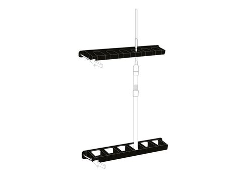 Delphin Držiak prútov WallHold