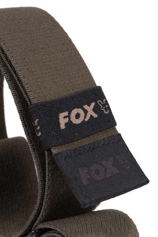 Fox Opasok Elastický Khaki Pásik