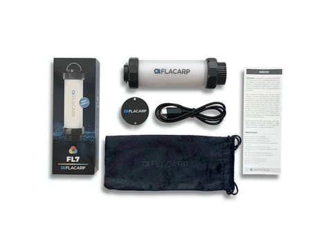 Flacarp Bivakové svetlo FL7 s prijímačom vodotesné USB-C