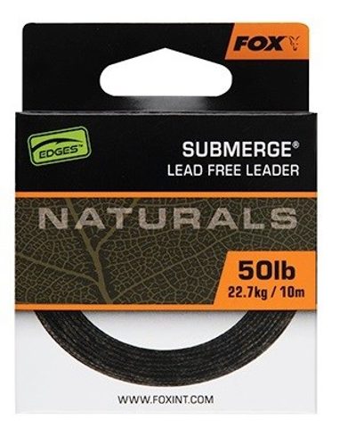 Fox Šňůra Bez Olověného Jádra Naturals Leader 10 m