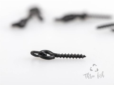 Zfish Vrtáček s Kroužkem Bait Screw & Oval Ring 10ks