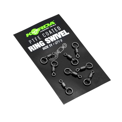 Korda Obratlík s krúžkom PTFE Ring Swivel 8 ks