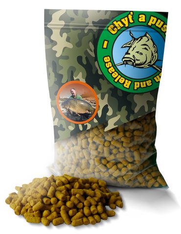 Chyť a pusť Kukuřičné peletky