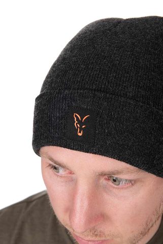 Fox Zimná čiapka Collection Beanie Black/Orange