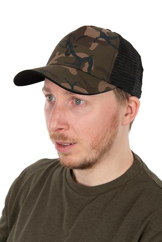 Fox Kšiltovka Camo Trucker hat