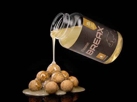 Delphin Booster BreaX/NutCAKE Tigrí orech-Scopex-Kukurica 250ml