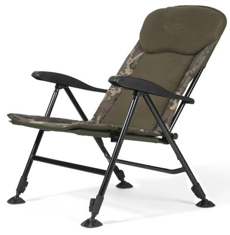 Nash Křeslo Bank Life Reclining Chair Camo