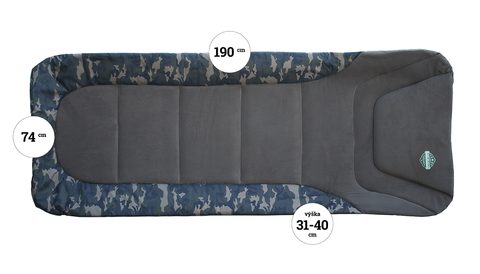 Suretti Lehátko Therapy Camo