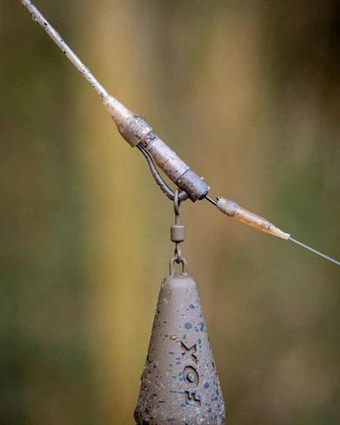 Fox Záves na olovo Edges Camo Tubing Leadclip Kit 5ks