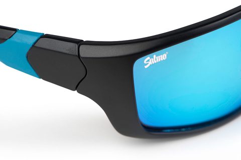 Salmo Okuliare Black Glasses Grey Ice Blue Lens