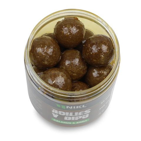 Nikl Boilies v dipu Calanus & Krill 250ml